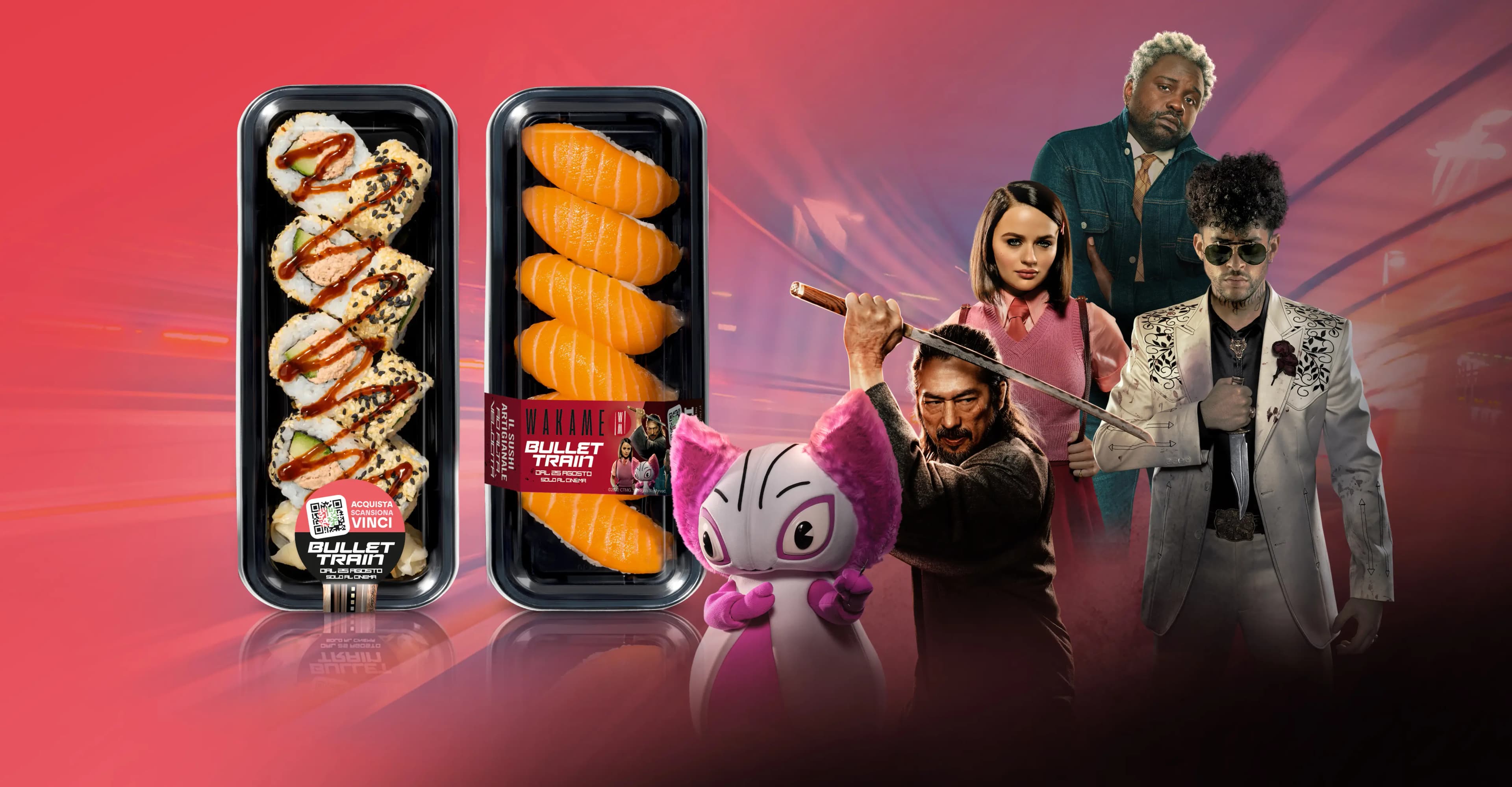 Bullet Train x Eat Happy